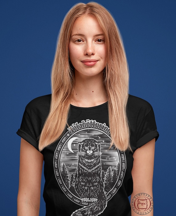 Yule Cat Shirt, Jolakotturinn, Icelandic Christmas, Gledileg Jol gift