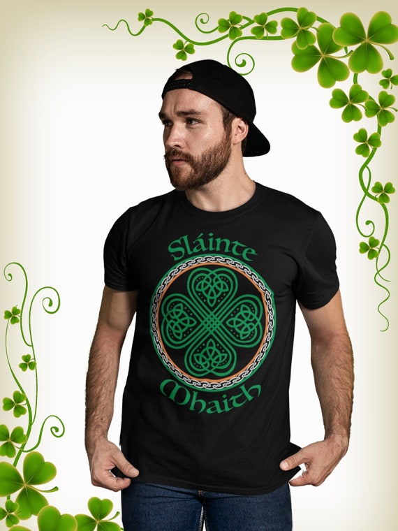 Celtic Tshirt Irish Harp Circle Knot Ireland St. Paddy's Day Celtic Tshirt Irish Harp Circle Knot Ireland St. Paddy's Day