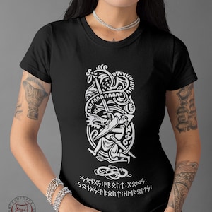 Sigurd Shirt, Siegfried, The Dragon Fafnir, Norse Mythology, Nordic Symbols, Norse Pagan, Elder Futhark