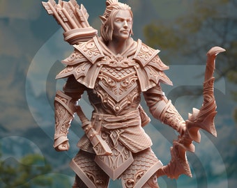 Male Elven Ranger Archer