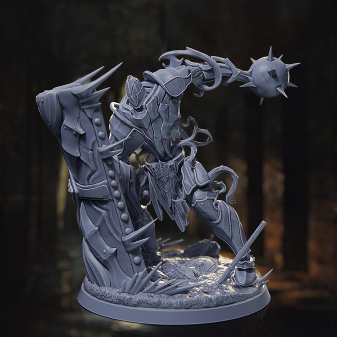 Dnd Shield Guardian Mini - Iron Protector - Bulwark of Steel - Shielded ...