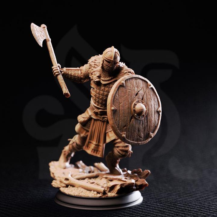 Viking Miniatures 32mm - Etsy