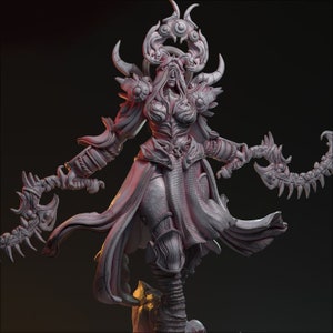 Death Priestess // Bone Cleric // Tribal Shaman // Dnd Mini
