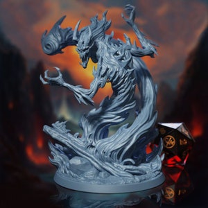 Element of Fire // Flame Spirit // Blazing Inferno // Dnd Mini