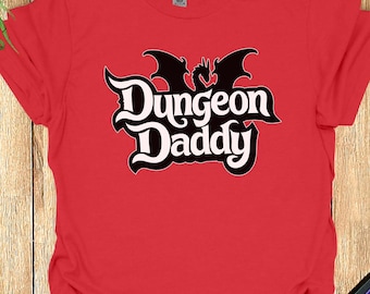 Dungeon Daddy Dnd Shirt - Dungeon Master T-Shirt - Gift for Dungeon Master - Funny Dnd Gift - DM Gift - DM Shirt - Dungeons and Dragons Tee