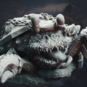 Urban Plague Crawler// Giant Crab // City Abomination // Dnd Mini