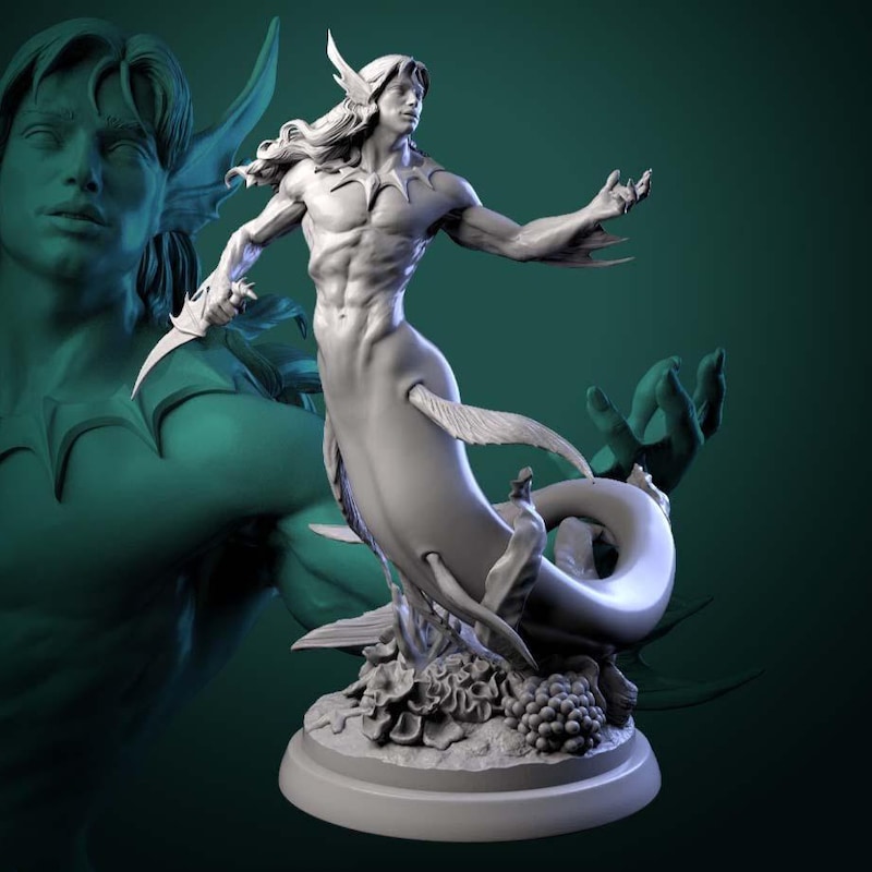 Merman Custom Merman - Etsy