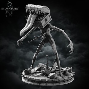 Dnd Mimic King Mini - Chest Bagman Mimic - Slender Mimic - Chest Treasure Monster- Nightmare Mimic - Dnd Mini