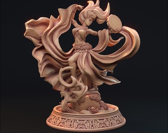 Dancing Bard Dnd Mini – 32mm Resin Miniature