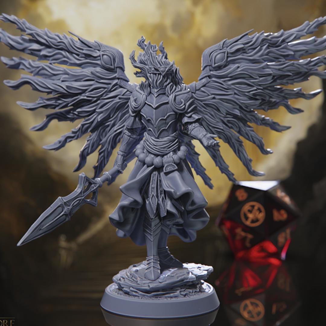 Face Less Deva Faceless Aasimar - Celestial of the Unknown - Deceit Deva - Aasimar ...