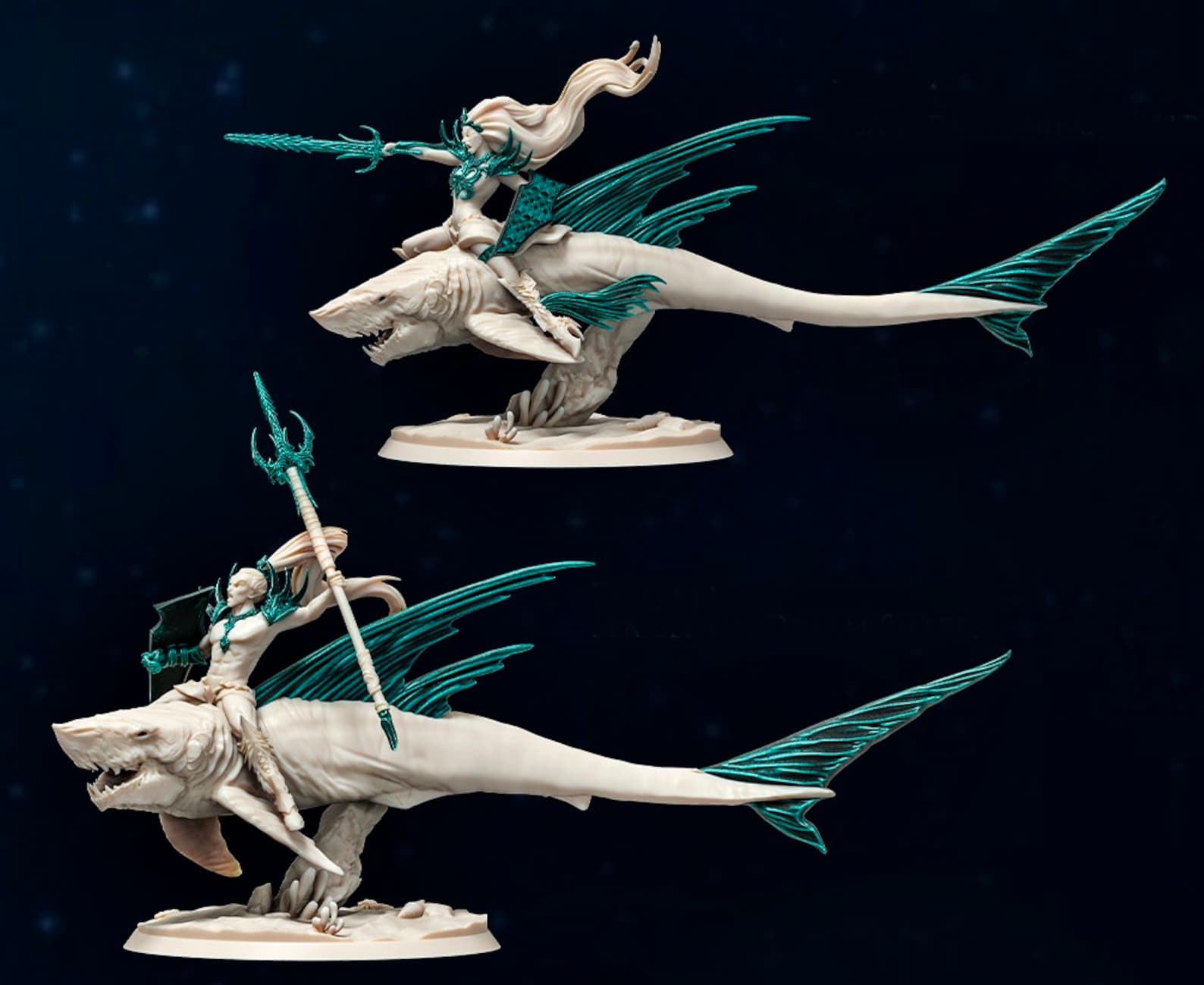 Shark Riders - Etsy