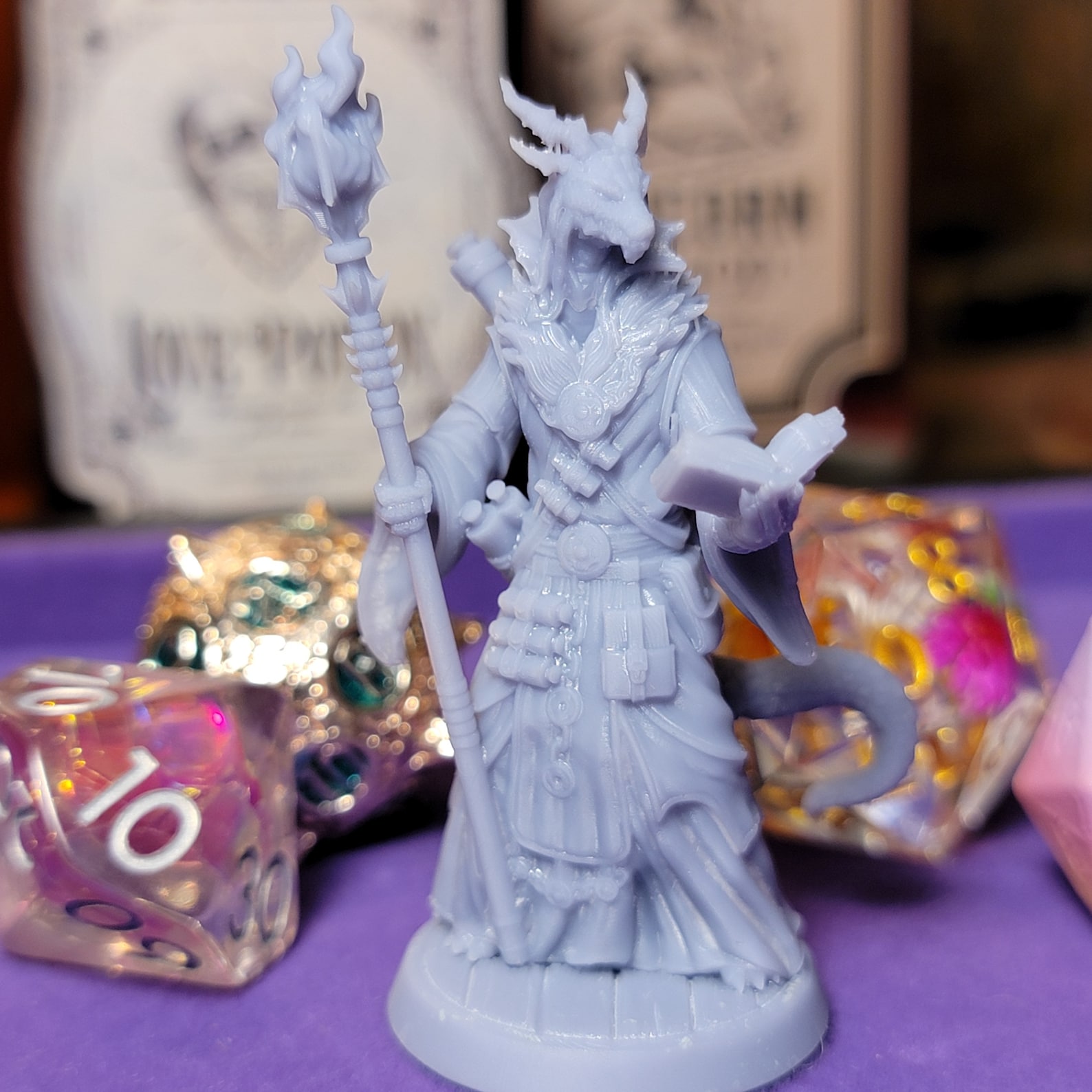 Dragonborn Wizard - Etsy