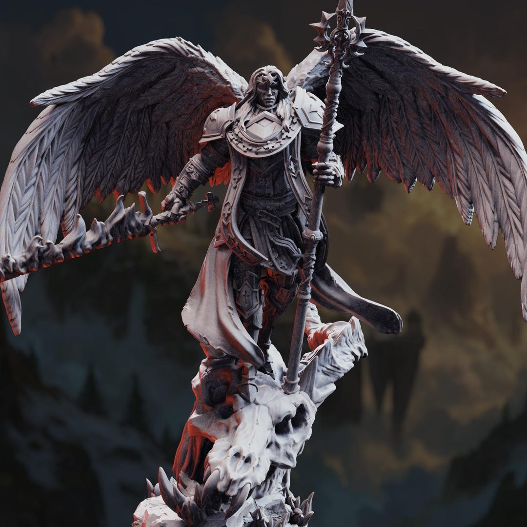 Sentinel Angel Archangel Sentinel Miniature Aasimar Angel Paladin Celestial Warrior ...