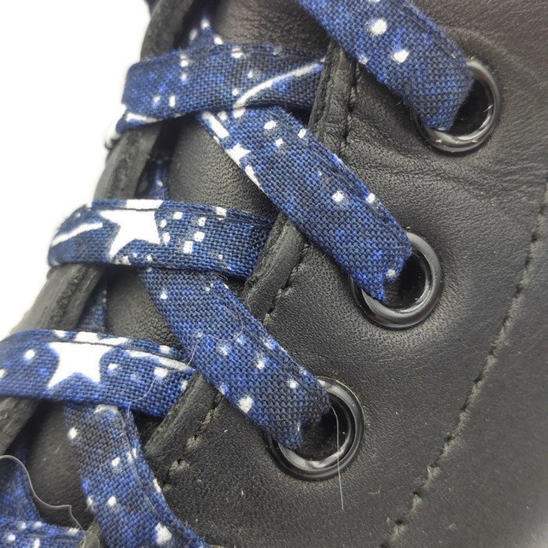 Super Lacets étoiles Phosphorescentes En Tissus Faits à La | Etsy