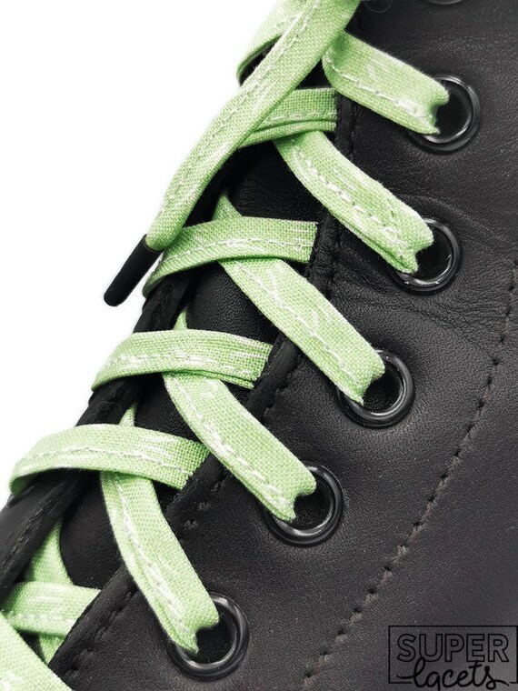 green vans laces