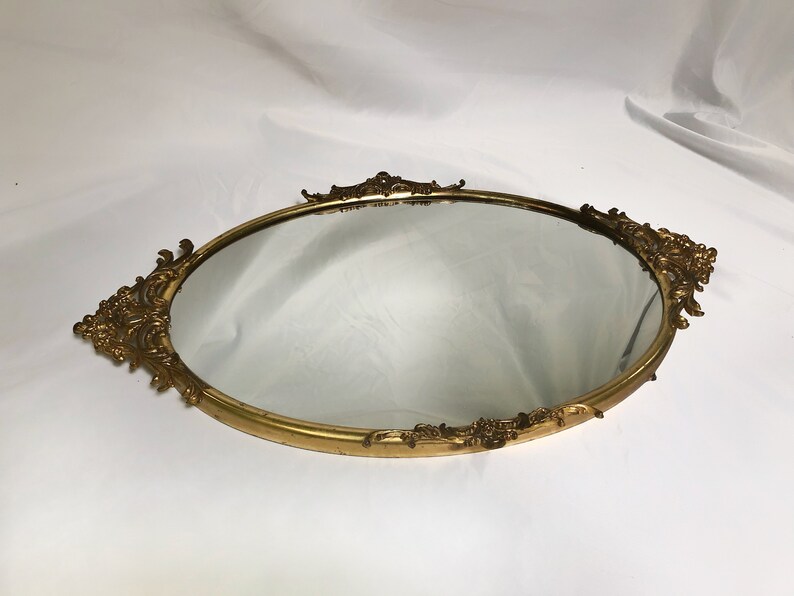 Antique Large French Victorian Mirror French Victorian accessories vanity