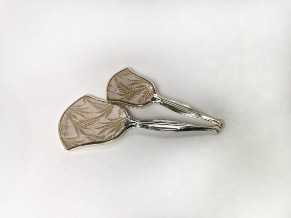 Antique Hand Mirror Drawing Inside Image Antique Vintage Jungle Palm Leaves Vanity Set Hair Brush Etsy Antique Hand Mirror Drawing Inside Image Antique Vintage Jungle Palm Leaves Vanity Set Hair Brush Etsy