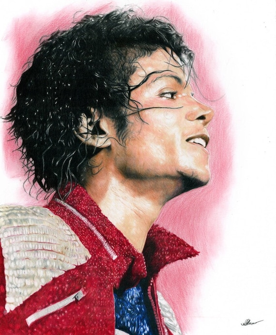 Michael Jackson (thriller) - Etsy