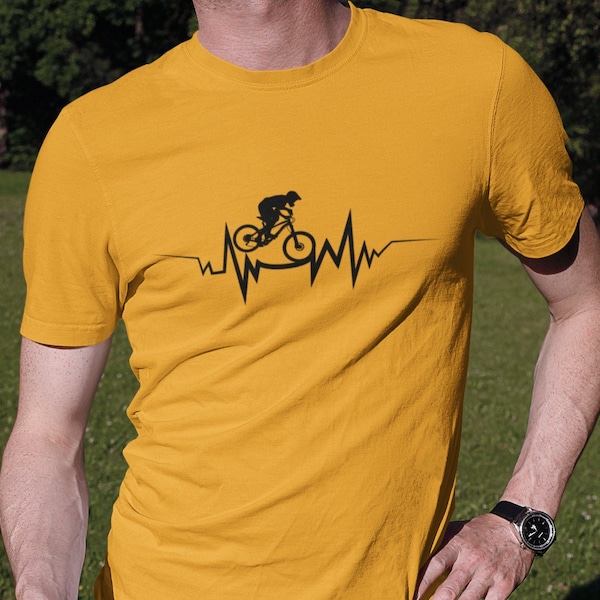 Mountain Bike Tshirt Etsy
