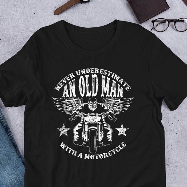 T-shirt Biker Homme "Trust Me I'm A Biker" - Motos Américaines, 100% Coton, Tailles S-4XL