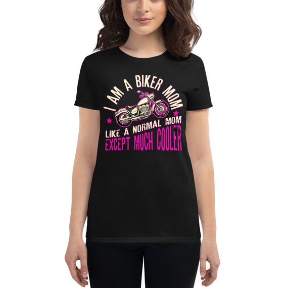 biker mom t shirt