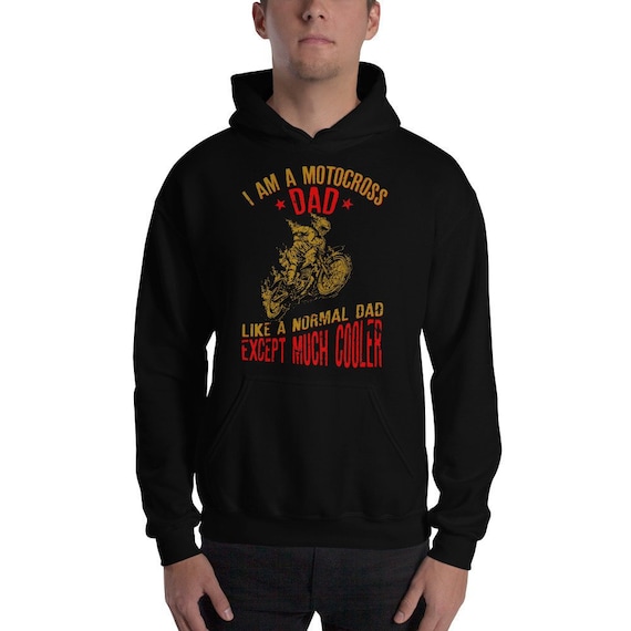 biker hooded sweatshirt
