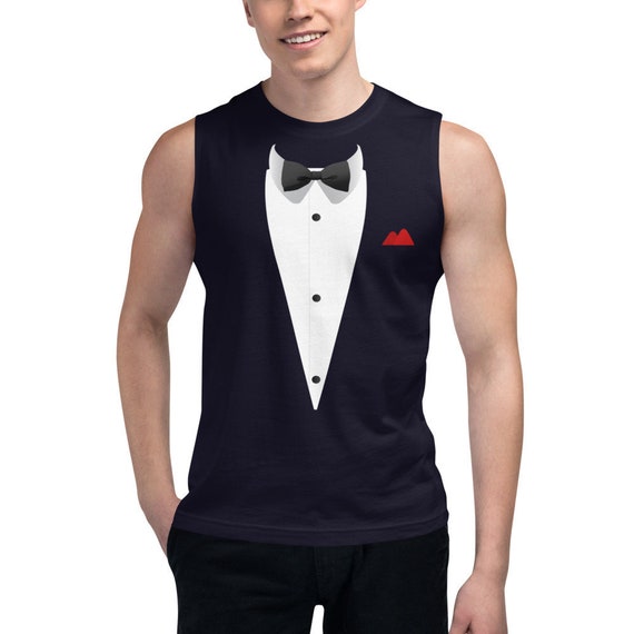 tuxedo tank top