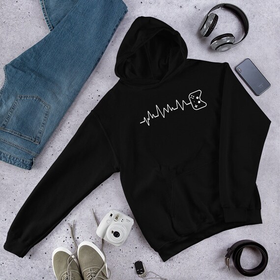 Videojuego Heartbeat Unisex sudadera con capucha sudadera