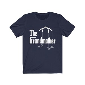 The Grandmother T-Shirt Gift for Grandmas Maternity Shirt Baby Announcement Funny Grandma Quote Grandma to Be Pregnancy T Shirt Navy