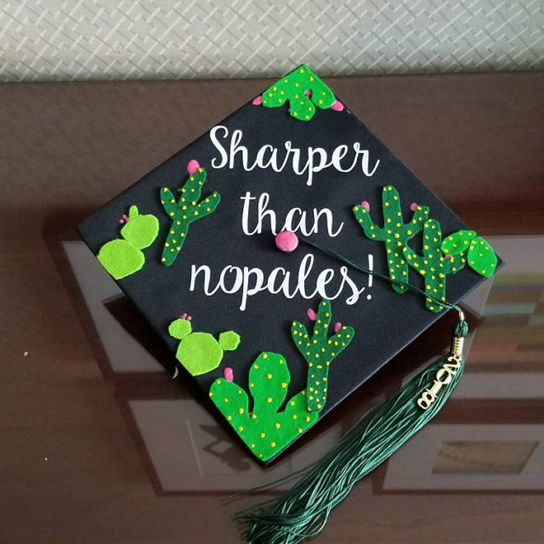 Custom Graduation Cap Adhesive Vinyl Decal Etsy