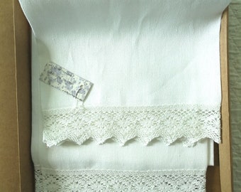 Linen towel creps, 65 x 70 cm