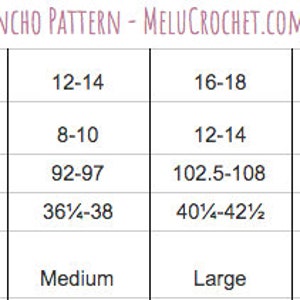 Adult Size XXLARGE Melu Crochet Summer Bobble Pom Pom Poncho Pattern including chart Ladies/womens/woman/adult/women easy to read UK & US image 6