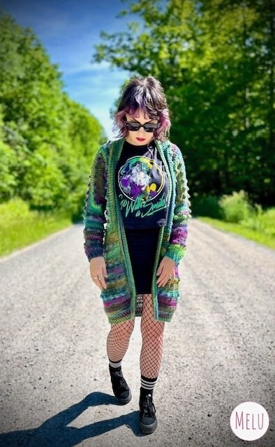カーディガン meltthelady gradation cardigan Florida Gators Vinti Cardi | KADYLUXE
