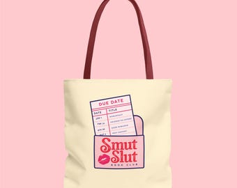 Smut Slut Book Club - 18" Canvas Tote Bag