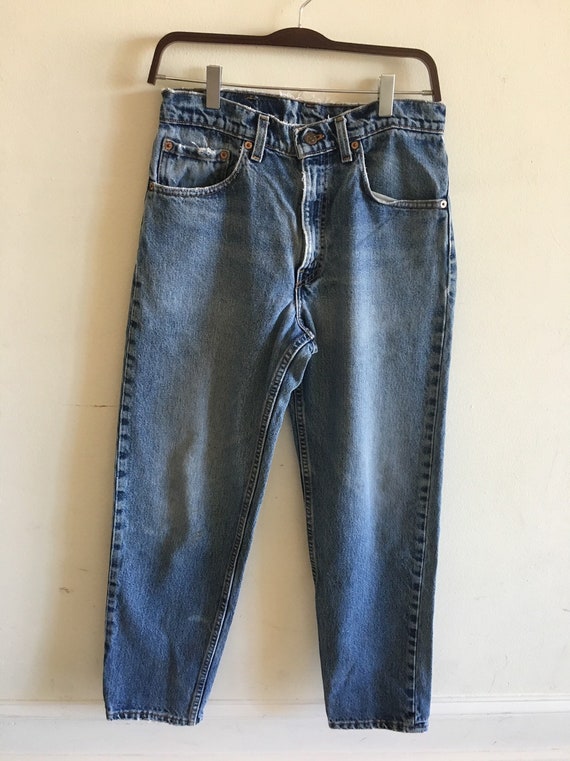 Vintage Levi's Ex-boyfriend jeans.