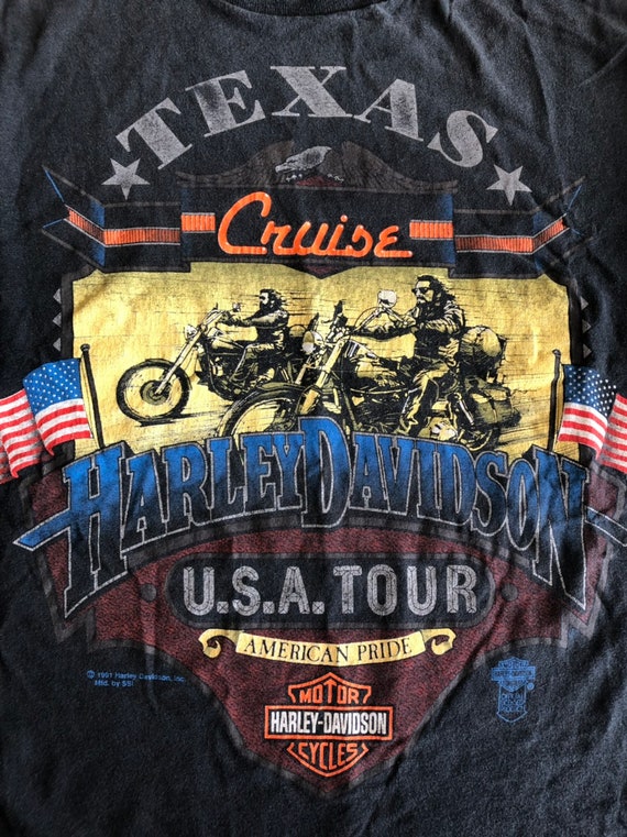 Vintage 1991 Harley Davidson tshirt/dress.