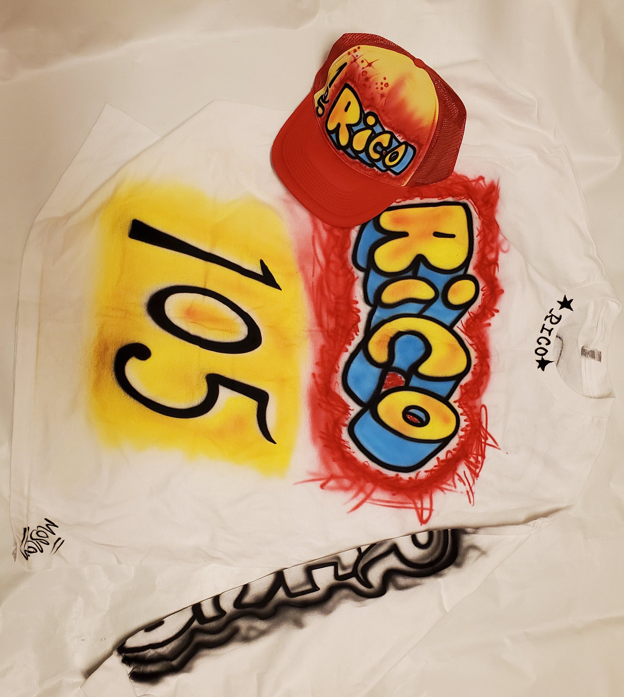 rico airbrush shirt paid in full for sale