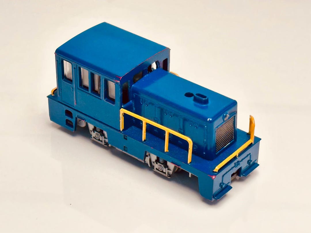 Vintage Unmarked 0-4-0 Diesel Switcher Locomotive Restoration or Parts ...