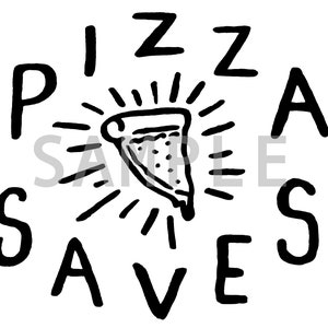 Pizza Saves/pizza lover pizza saying SVG DXF cut files