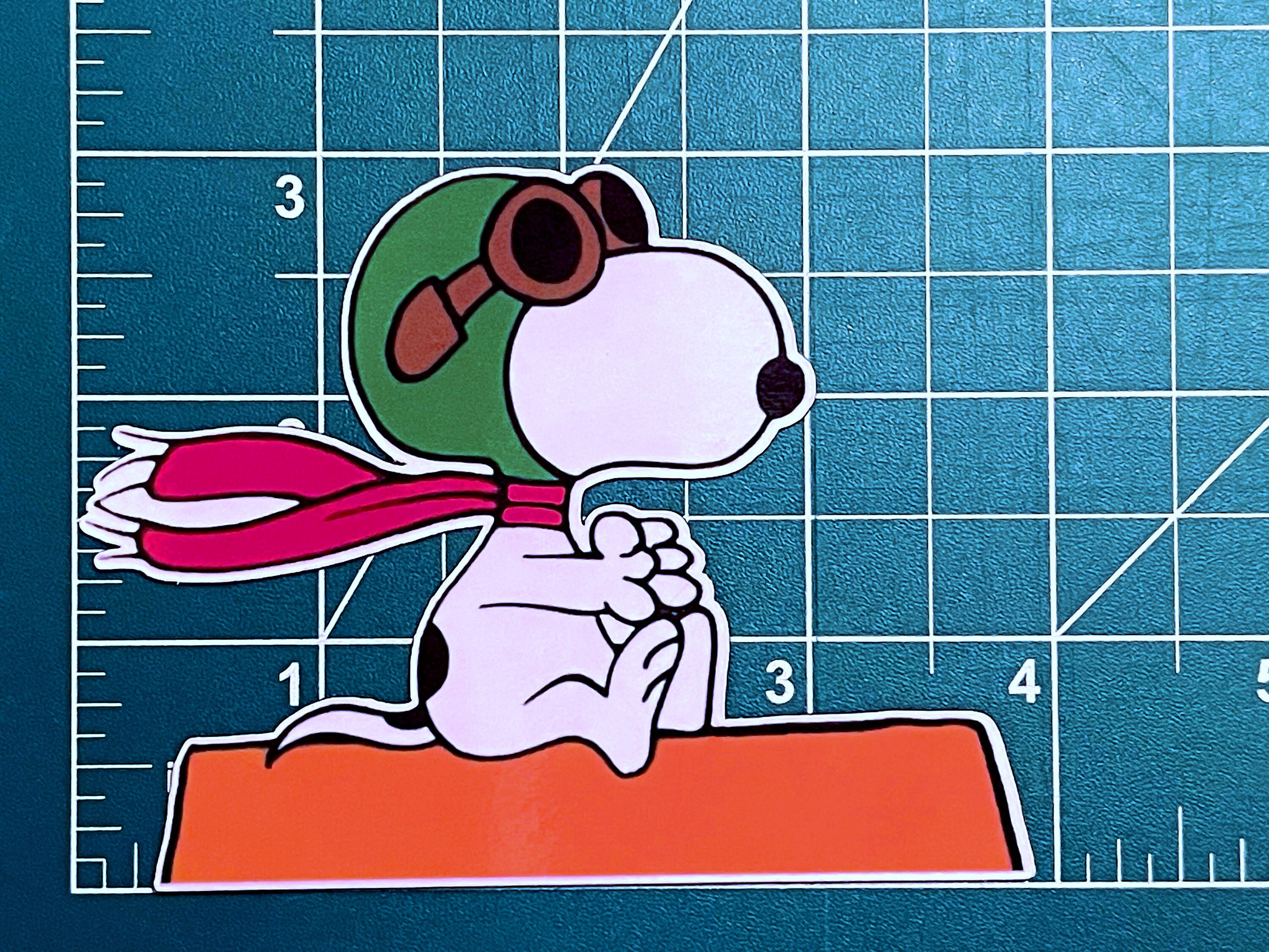 Magnet Aimant Frigo Ø38mm BD Dessin Animé Cartoon Peanuts Snoopy dog 