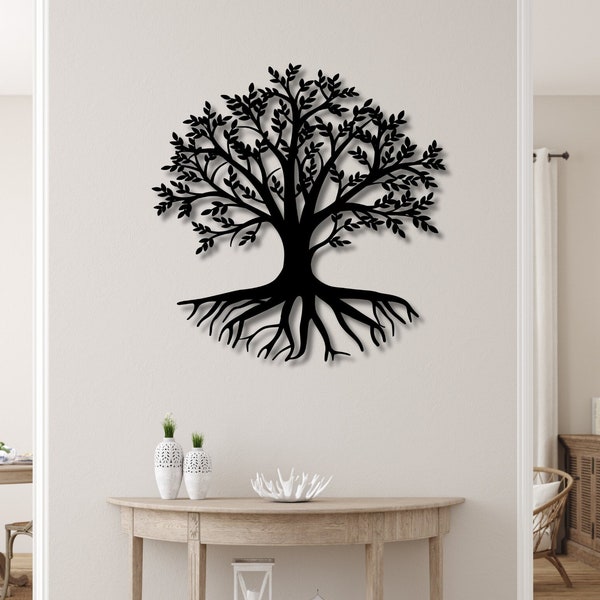 Tree of Life Metal Sign / Metal Wall Decor / Tree of Life Steel Wall Art / Home Decor / Tree of Life Home Decor