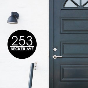 Metal House Number Sign | Address Sign | Modern Address | Art Decor Address Sign | Metal Address Sign | Address Numbers | Address Plaque