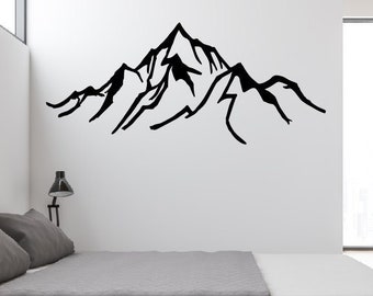 Mountain Metal Home Decor / Mountain Wall Art / Mountain Metal Wall Art / Metal Wall Art / Wall Art / Metal Wall Decor