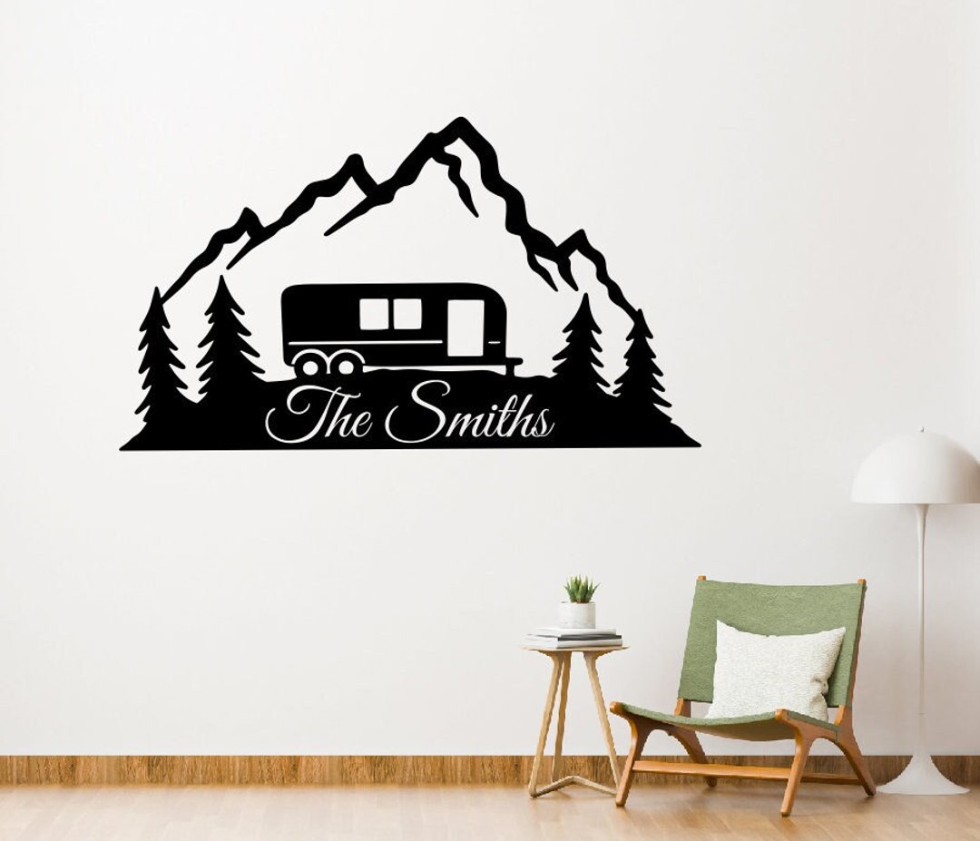 Caution For Campers - Personalized Camping Metal Sign