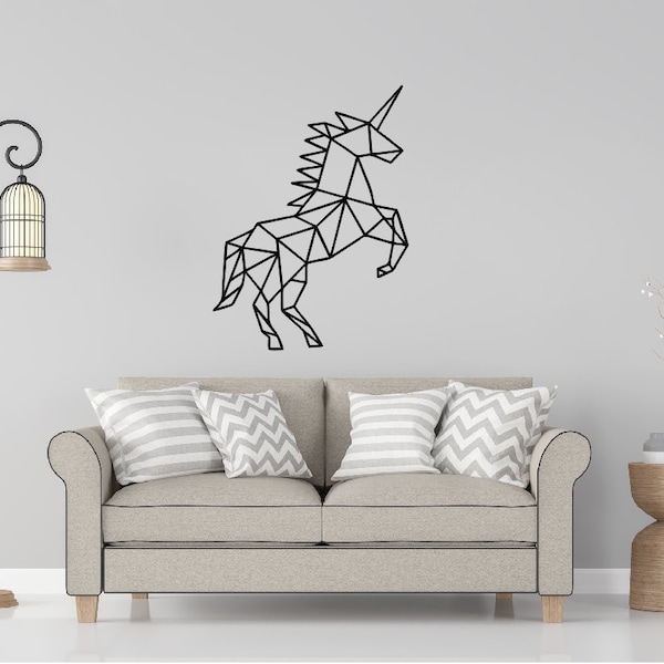 Geometric Metal Wall Art Etsy