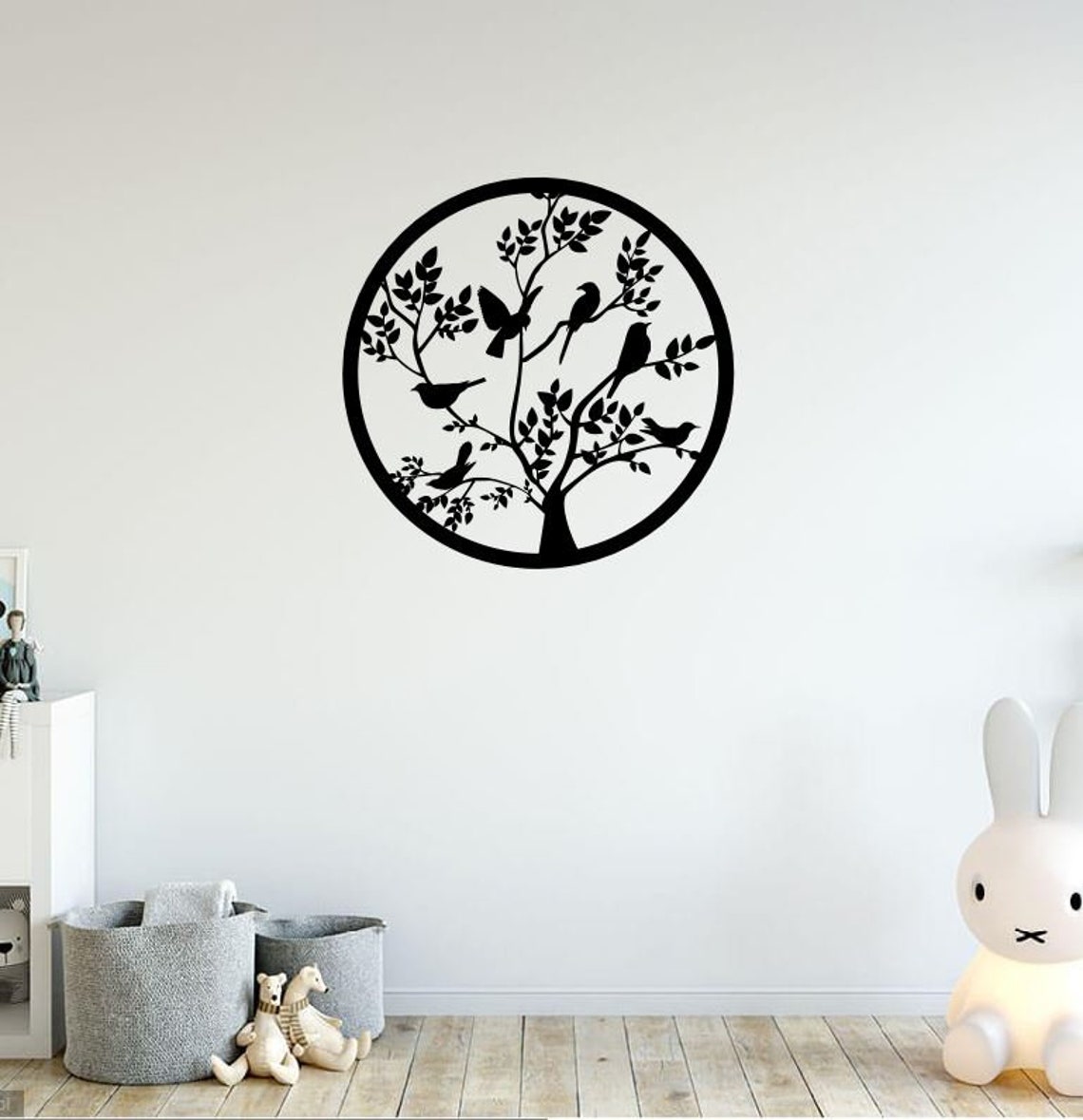 Birds on Branch Wall Art | Bird Branch Home Decor | Birds Wall Decor ...