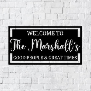 Personalized Patio Wall Art / Outdoor Wall Decor / Metal Wall Decor / Patio Decor / Personalized Home Decor / Metal Wall Art