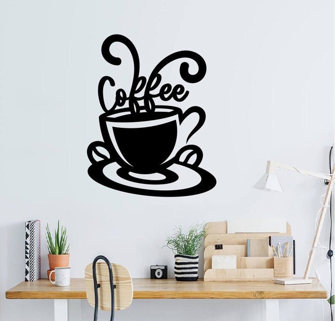Coffee Metal Wall Art / Coffee Wall Decor / Metal Wall Decor / Home