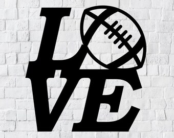 Football Metal Sign | Football Metal Sign |  Children's Football Metal Sign | Football Sign | Football Plaque