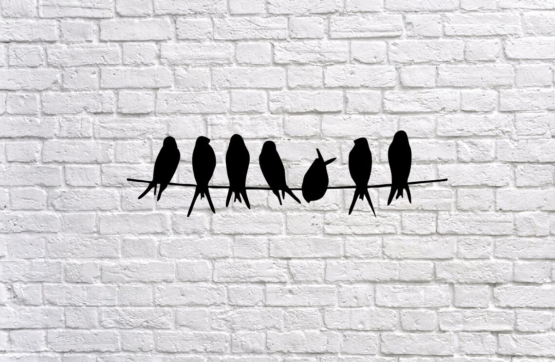 Birds on Branch Wall Art | Bird Branch Home Decor | Birds Wall Decor ...